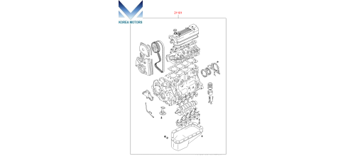 NEW ENGINE PETROL 4G64 EURO-1 ASSY-SUB COMPLETE FOR HYUNDAI VEHICLES 91-01/12 MNR